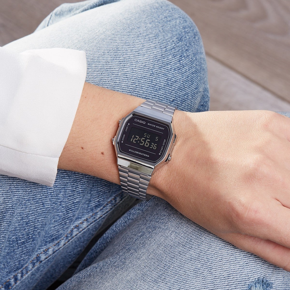 Reloj Casio Vintage Mirror Face - JO-A168WEM-1EF