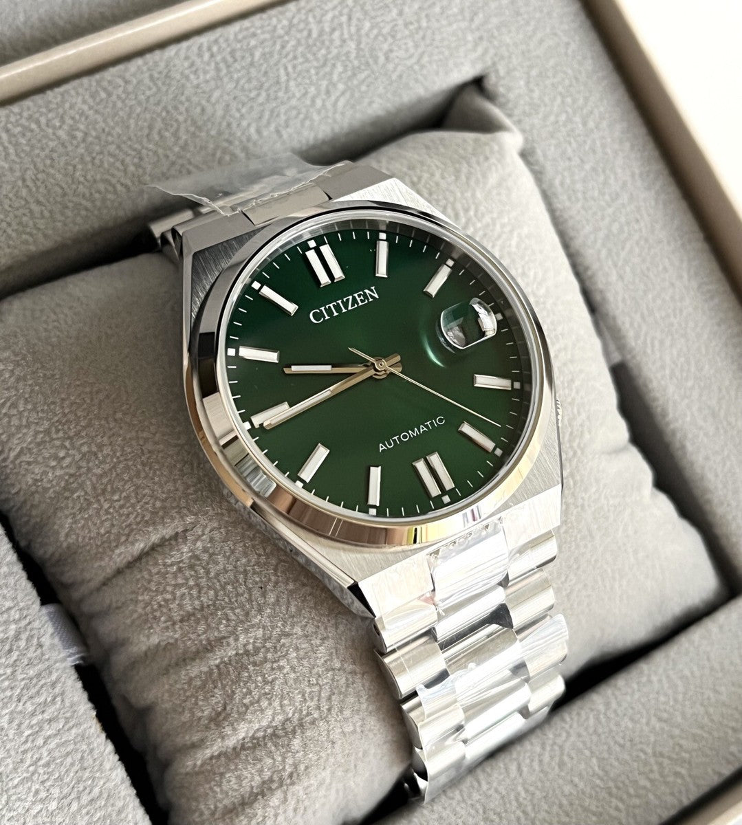Citizen Mecánico Tsuyosa Verde JO-NJ0150-81X - Relojería Joyería Orlando