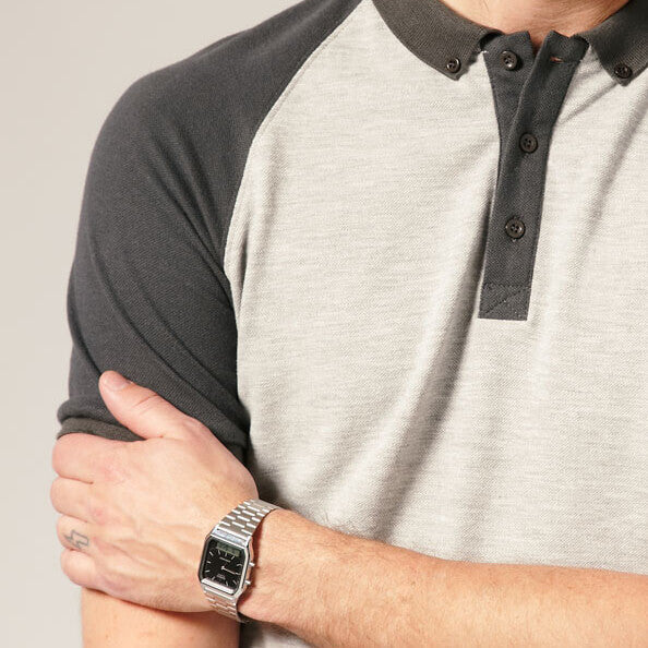 Reloj Casio Vintage  Ana-Digi Negro - JO-AQ-230A-1DMQYES