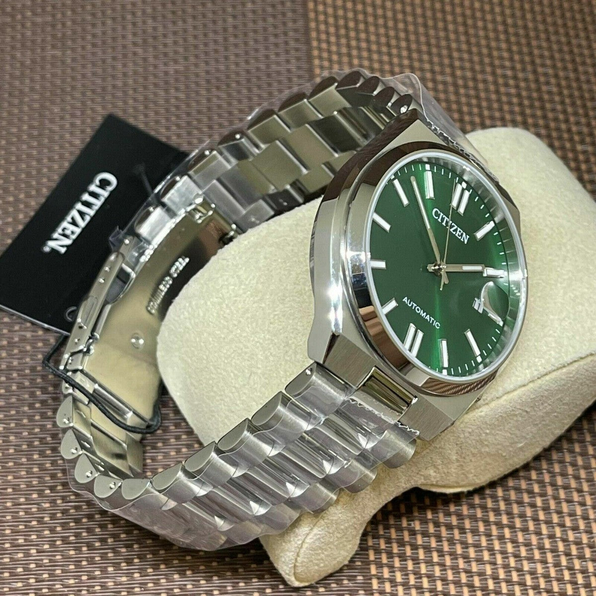 Citizen Mecánico Tsuyosa Verde JO-NJ0150-81X - Relojería Joyería Orlando