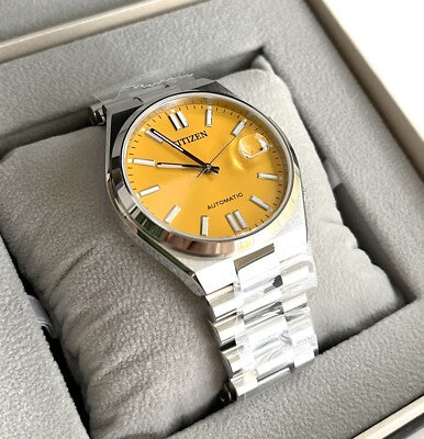 Citizen Mecánico Tsuyosa Naranja JO-NJ0150-81Z