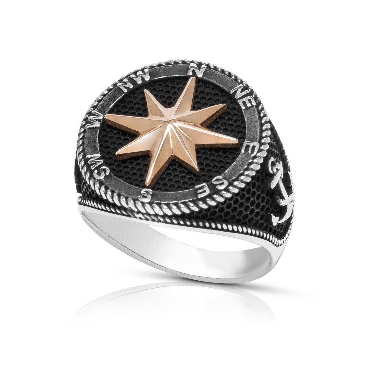 Sello Hombre Redondo Estd. Vientos (JO-SO1442)