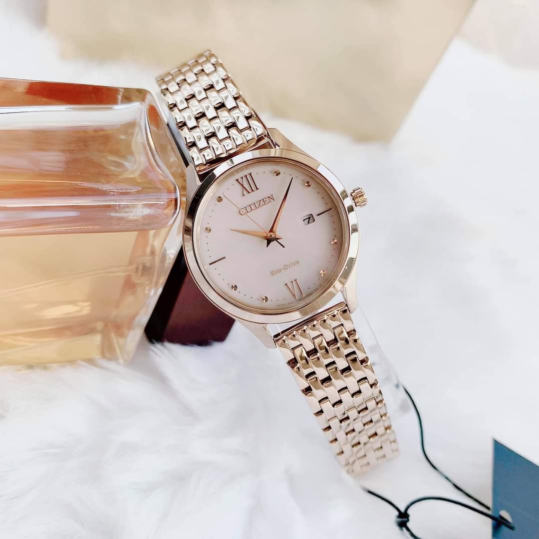 Reloj Citizen Eco-Drive EW2533-89X Oro Rosa