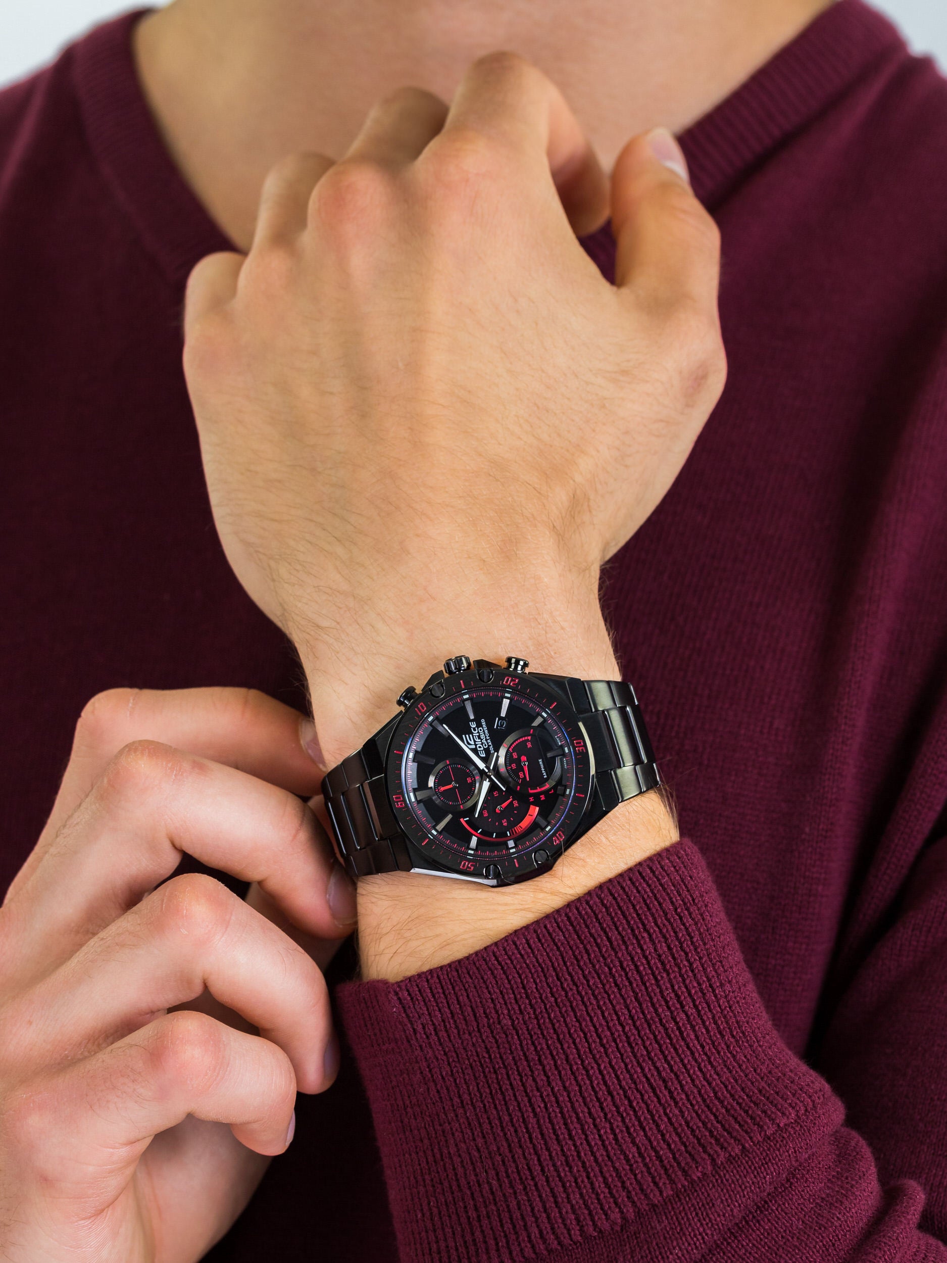 Rellotge Casio EDIFICI Classic Solar Safir JO-EFS-S560DC-1AVUEF